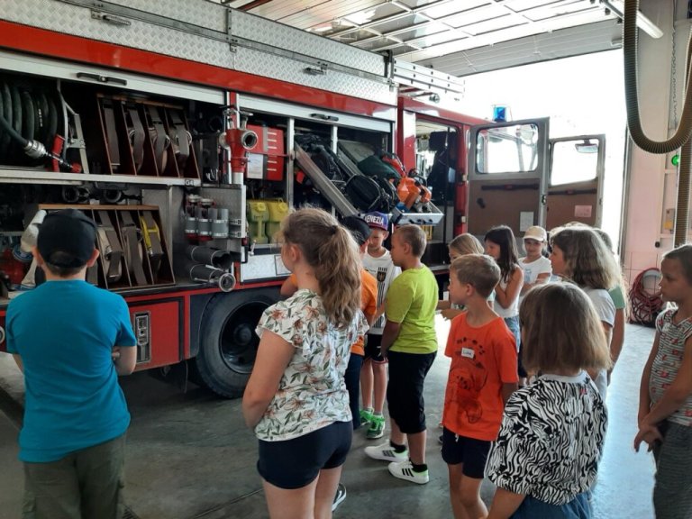Grossansicht in neuem Fenster: 16.06.2023 Ein Besuch bei der Feuerwehr