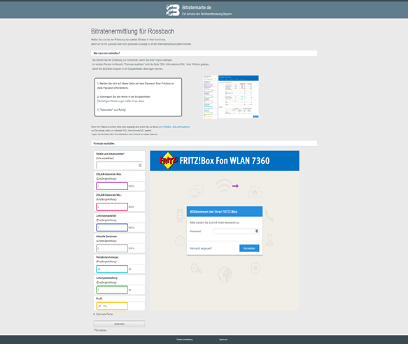 Grossansicht in neuem Fenster: Bitratenanalyse