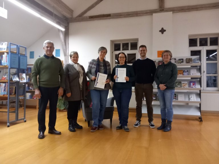 25 Jahre ehrenamtliche Arbeit in der Gemeindebücherei