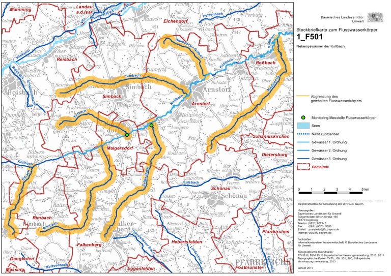 Umsetzungskonzept Nebengewässer Kollbach