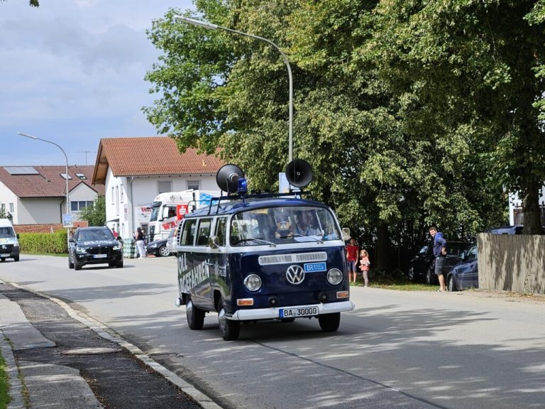 BR-Radltour Schlussetappe führt durch Roßbach