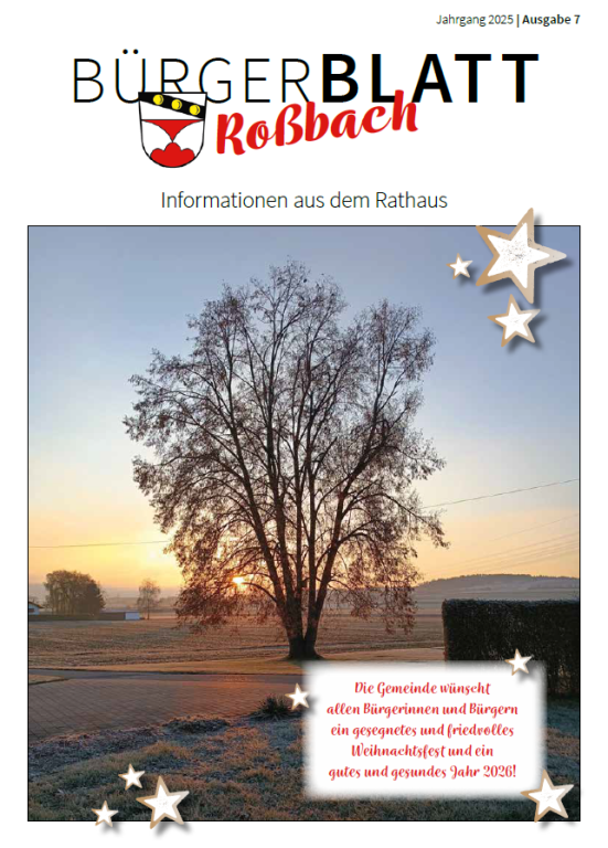 Bürgerblatt 07 Titelseite